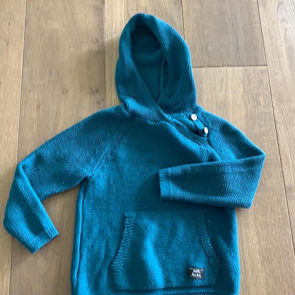 Zara Boys Hooded Sweater -Size 4-5